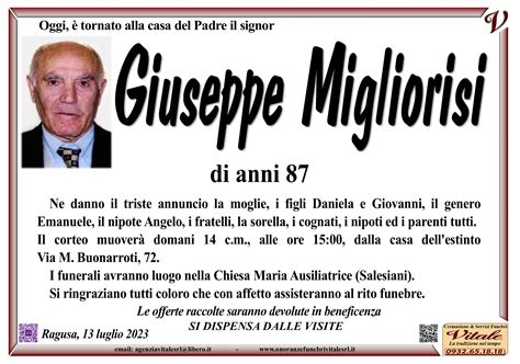 necrologi giuseppe versace|Necrologi defunti .